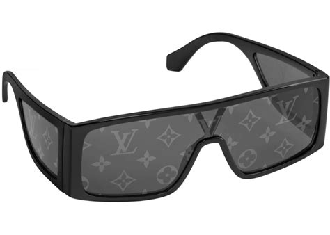 Louis Vuitton Sunglasses Sideway LV Black Men's 